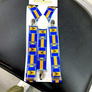 Barbados Flag Suspenders